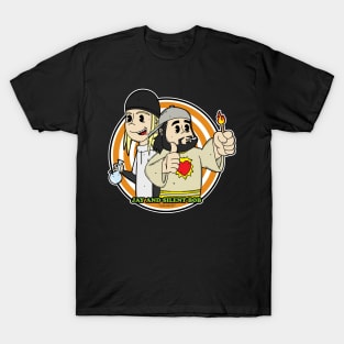 Jay And Silent Bob Tooned T-Shirt